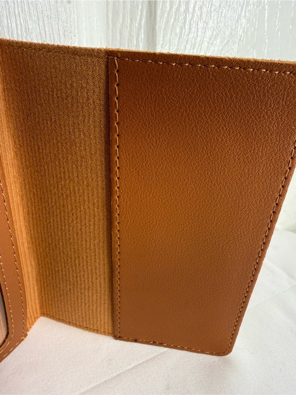PASSPORT USA PASSPORT FOLDING ID HOLDER/CASE/ COVER BROWN - Picture 5 of 11